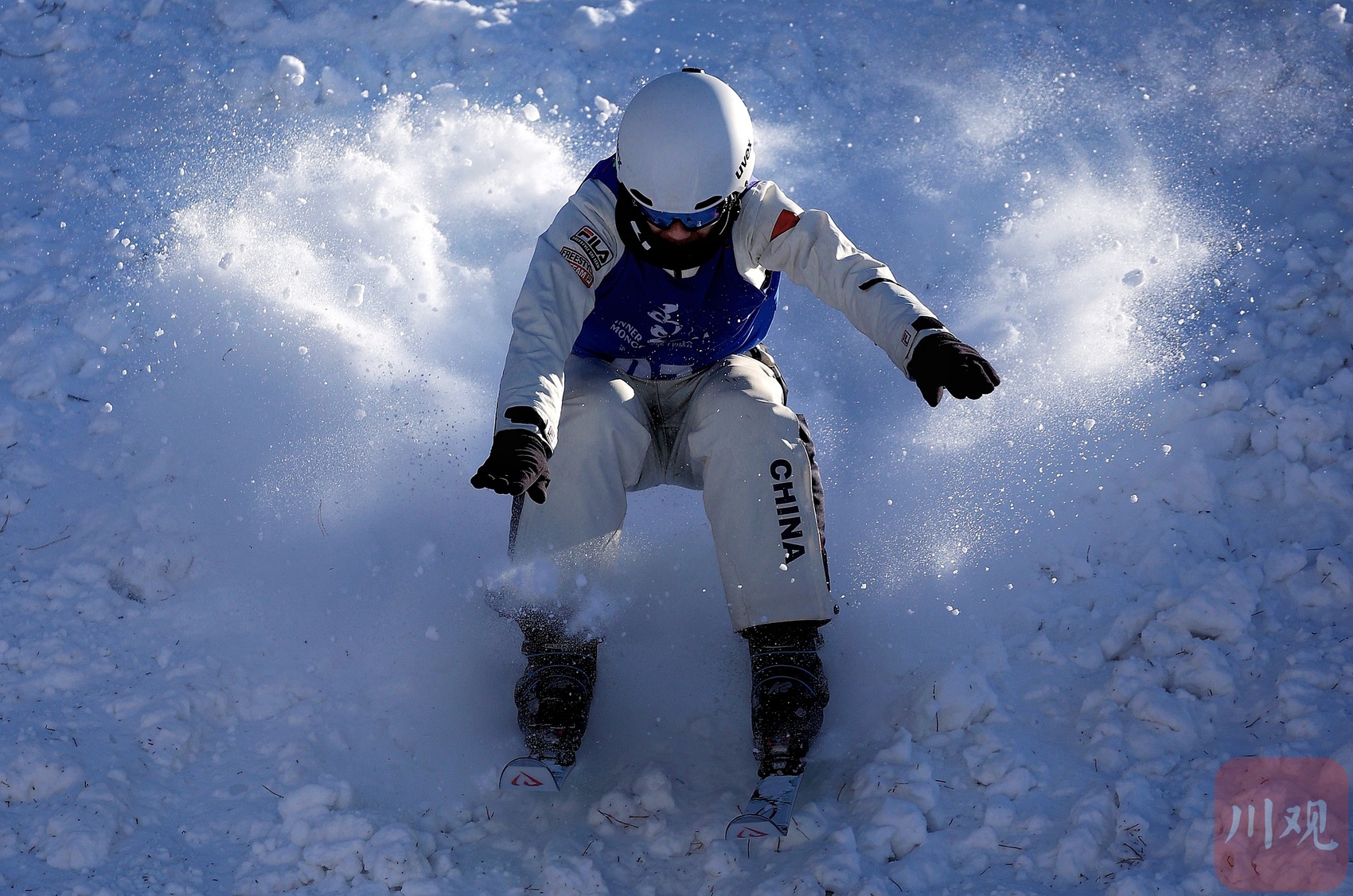 自由式滑雪精彩瞬间博得掌声 自由式滑雪精彩瞬间博得掌声