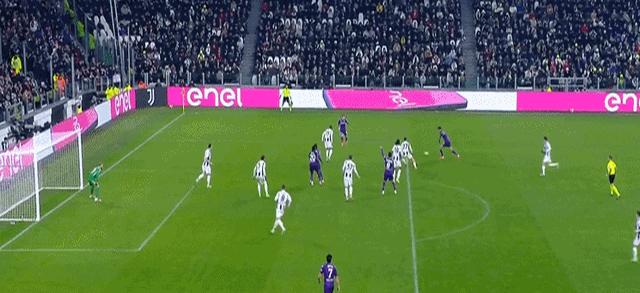 包含尤文图斯客场逼平，前锋射门不准确未能破门的词条